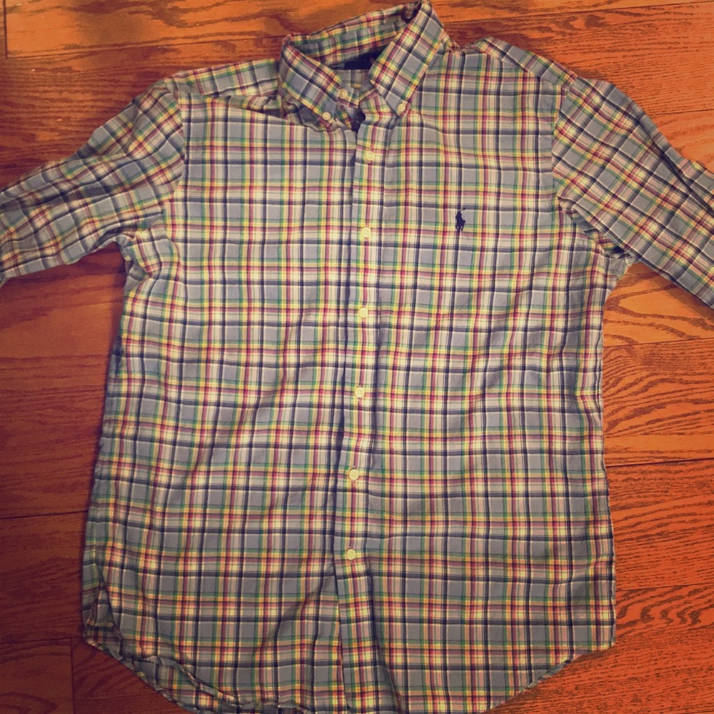 Ralph Lauren Men’s button down. Size Medium